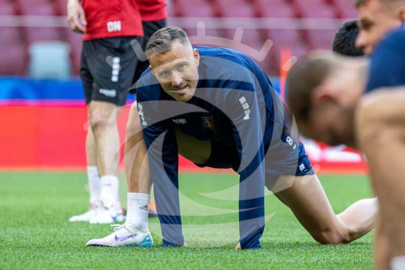 Piłka Nożna: Puchar Polski. Trening Pogoni Szczecin przed finałem Pucharu Polski - Agencja Fotograficzna